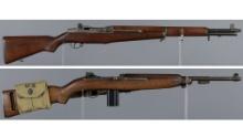 Two U.S. Winchester Semi-Automatic Long Guns