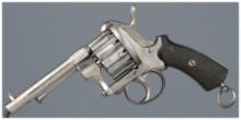 Liege Proofed 12-Shot Double Action Pinfire Revolver