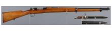 Chilean Contract Loewe Model 1895 Rifle with Bayonet and Ammo