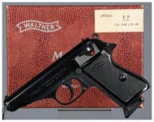West German Walther PP Semi-Automatic Pistol with Box