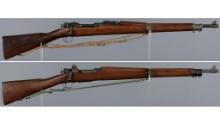 Two U.S. Model 1903 Bolt Action Military Rifles