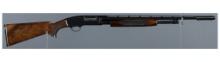 Upgraded Winchester Model 42 Deluxe Slide Action Shotgun