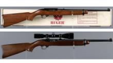 Two Ruger Semi-Automatic Sporting Rifles