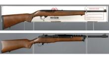 Two Ruger Semi-Automatic Rifles