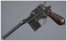 Mauser C96 Broomhandle Semi-Automatic Pistol