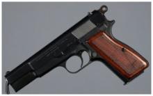 Belgian Browning High-Power Semi-Automatic Pistol