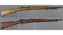 Two Spanish Military Bolt Action Rifles