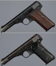 Two German Proofed Fabrique Nationale Model 1922 Pistols