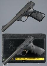 Two Browning Buck Mark Semi-Automatic Pistols with Boxes