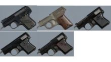 Five Pocket Pistols