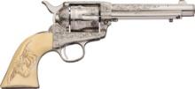 Factory Engraved Colt 1st Generation Single Action Army Revolver