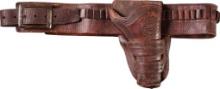 S.B. Severs, Muskogee Indian Territory Tooled Holster Rig