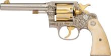 Engraved Sheriff Thomas B. Bash Colt New Service Model Revolver