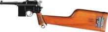 Mauser "Bolo" Broomhandle Pistol with Stock