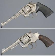 Two Smith & Wesson 32-20 Hand Ejector Model of 1905 Revolver