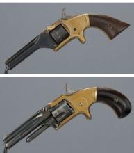 Two American Spur Trigger Revolvers