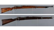 Two South American Military Bolt Action Rifles