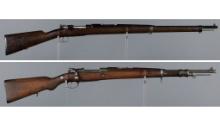 Two South American Military Contract Bolt Action Rifles