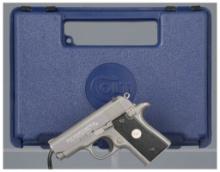 Colt MK IV Series 80 Mustang Semi-Automatic Pistol with Case