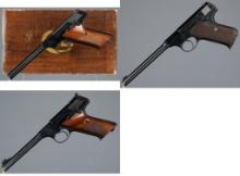 Three Colt Semi-Automatic Rimfire Pistols