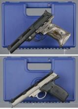 Two Smith & Wesson Semi-Automatic  Pistol with Cases