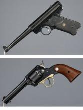 Two Ruger Handguns