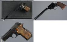 Three Rimfire Pistols