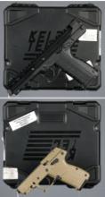 Two Kel-Tec Semi-Automatic Pistols with Cases