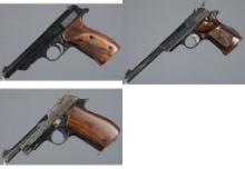 Three Semi-Automatic Rimfire Pistols