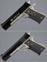 Consecutive Pair of Two Unknown 1911 Pattern Pistols