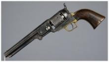 Liege Proofed Copy of a Model 1851 Navy "Square-Back" Revolver