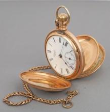 14k Cased Waltham Ladies Pocket Watch, Ca. 1891