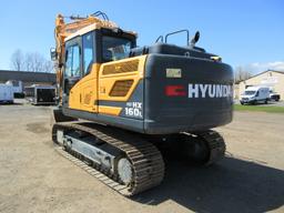 2016 Hyundai HX160L Hydraulic Excavator