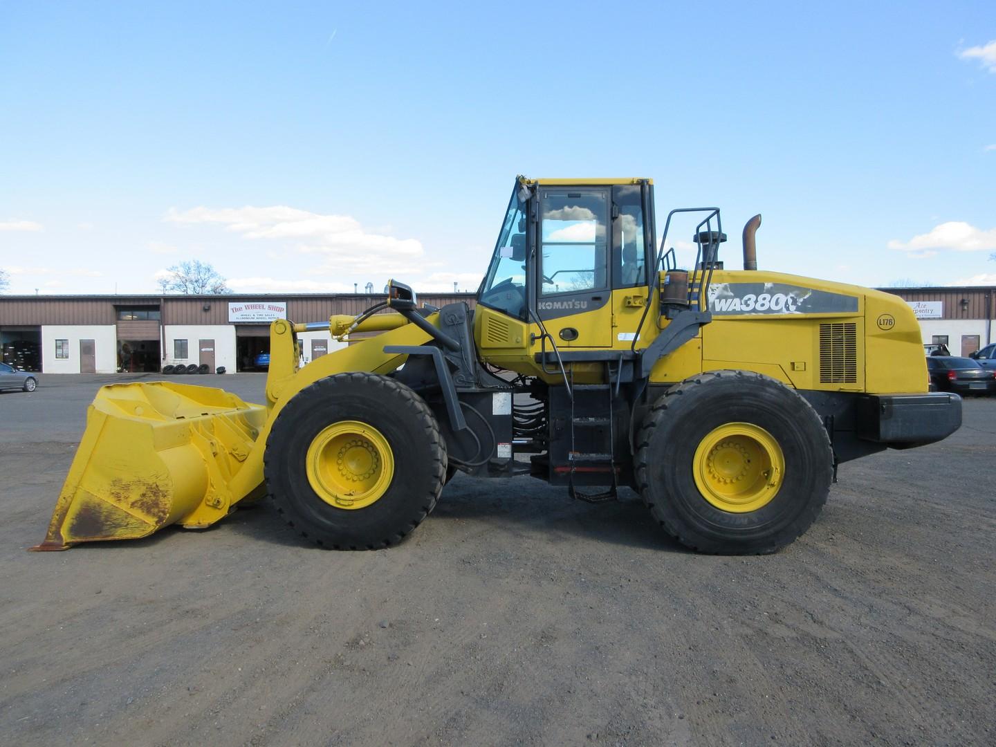 2012 Komatsu WA380-7 Rubber Tire Wheel Loader