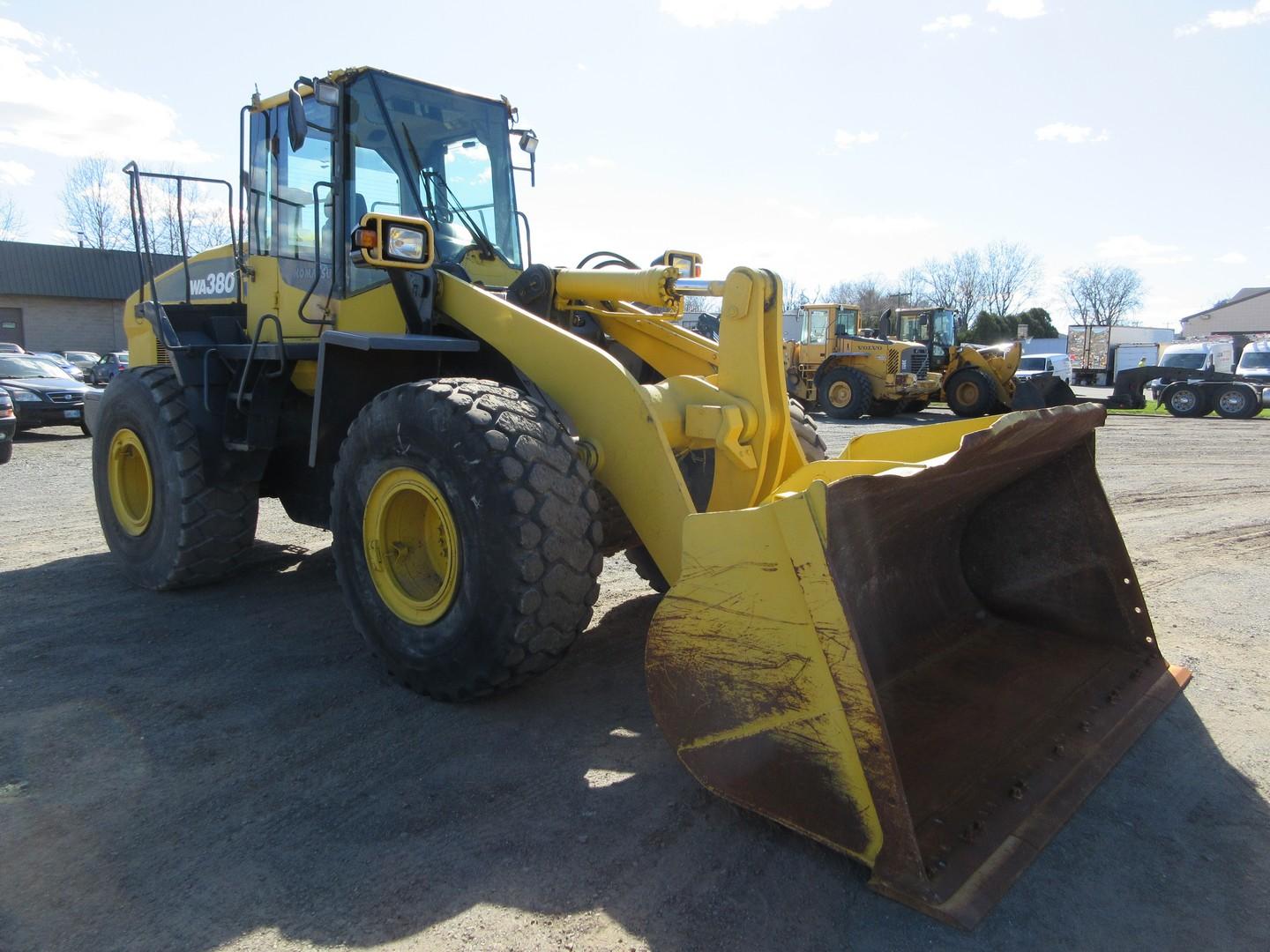 2012 Komatsu WA380-7 Rubber Tire Wheel Loader