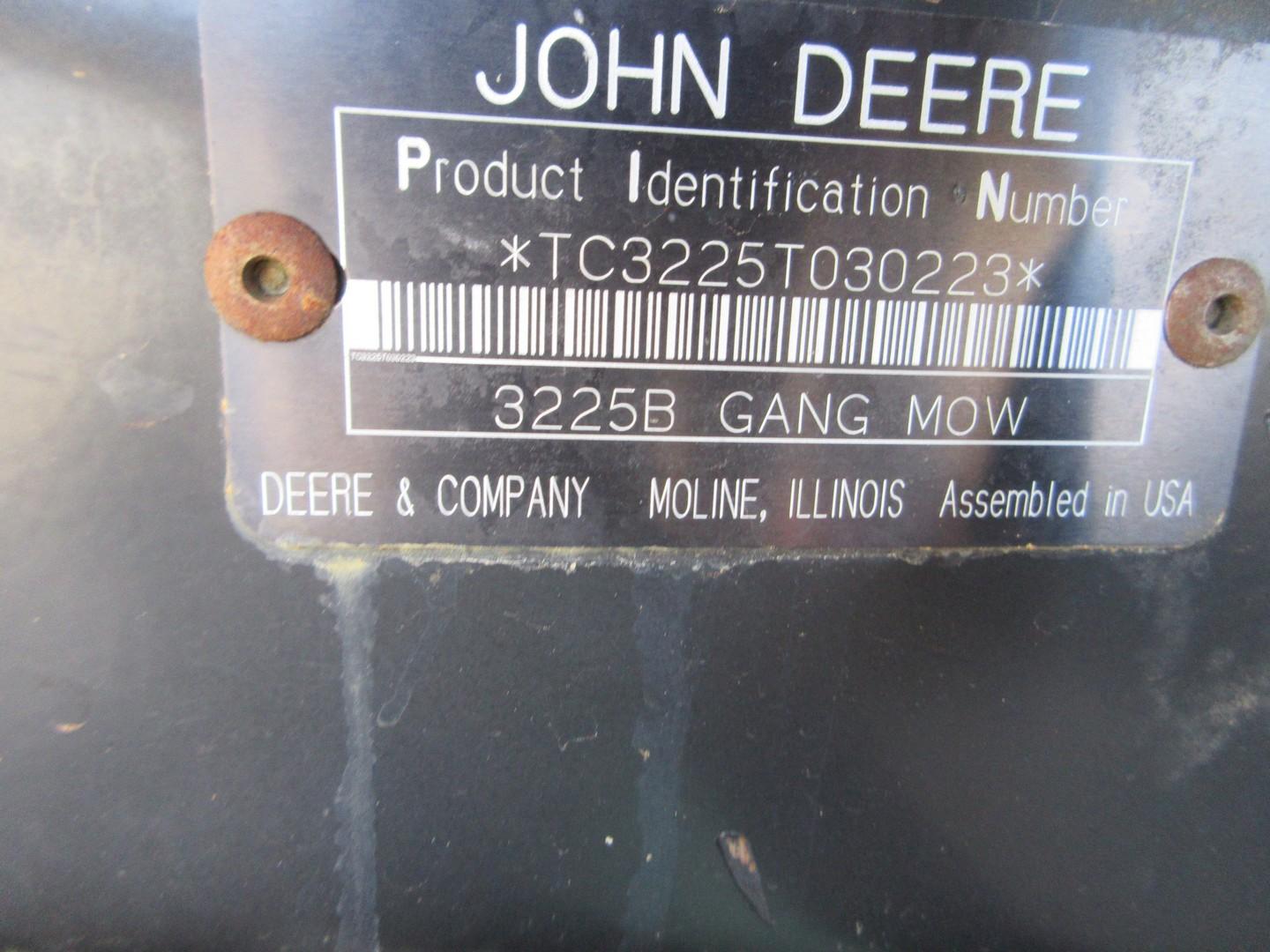 John Deere 3225B Reel Mower