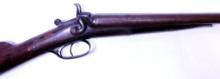 W.W. Greener Hammered 12 Ga. Double Barrel Shotgun