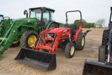 BRANSON 4815R ROPS 4WD W/ LDR AND BUCKET AND BACKHOE ATTACHMENT
