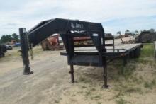 ALL AROUND 32' GOOSENECK TRAILER W/ TITLE - NEW FLOOR, NEW TIRES, NEW BEARINGS & SEALS IN 09/23