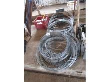 9 Spools of High Tensile Wire