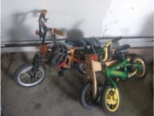 3 Children's Bikes
