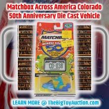Matchbox Across America Colorado 50th Anniversary Die Cast Vehicle