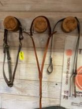 3 Leather breastplates of various designs