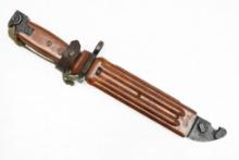 AKM Type II Bayonet (5.8" Blade) W/ Type II Scabbard & Loop Hanger