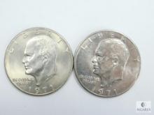 1971 P&D BU Ike Dollars