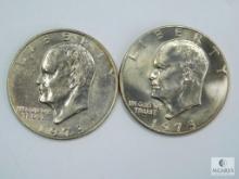 1973 P&D BU Ike Dollars