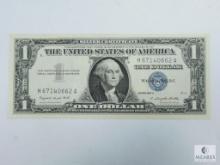 1957 A Gem Crisp Unc. Superb 67 $1.00 Silver Certificate, Flawless With Perfect Centering