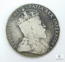 1910 Canada Silver Half Dollar