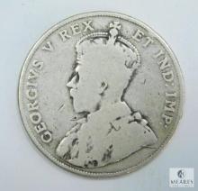 1911 Canada Silver Half Dollar, Key Date