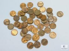 Mixed Date Roll of AU&BU Wheat Coins